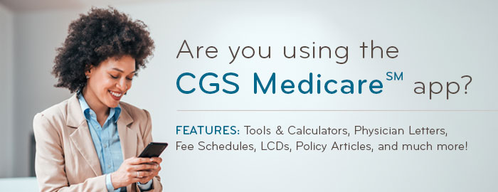 CGS Medicare app