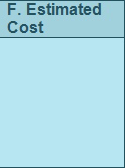 F. Estimated Cost
