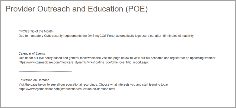 screenshot example