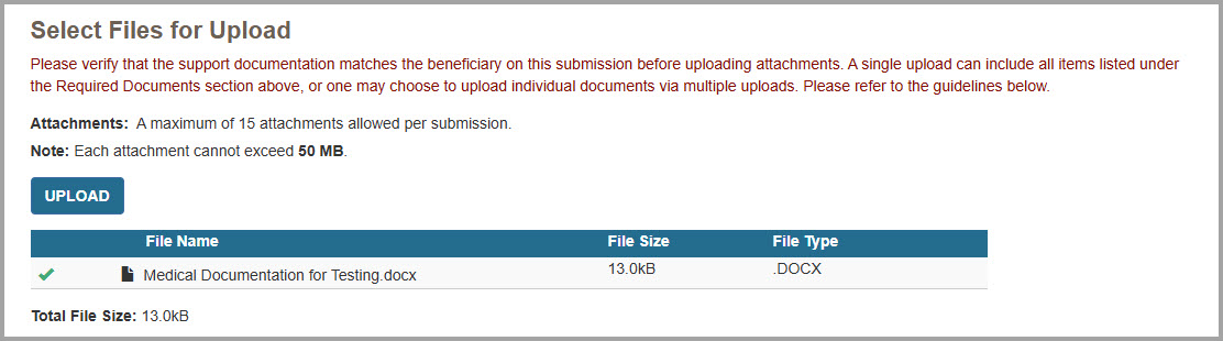 Select Files