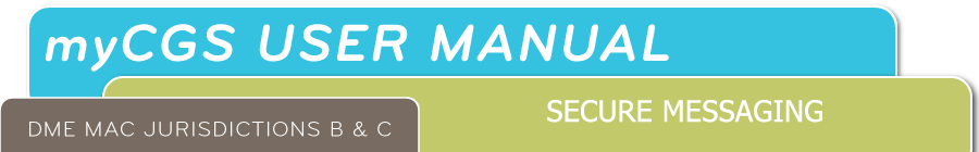 myCGS User Manual Chapter 10