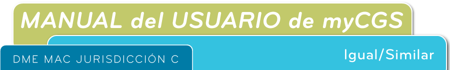 myCGS User Manual Chapter 4