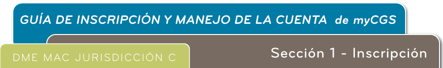 Sección 2 – Inscripción